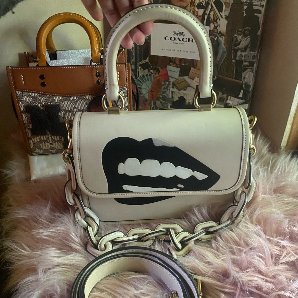Coach X Tom Wesselmann Rogue tops handle limited edition